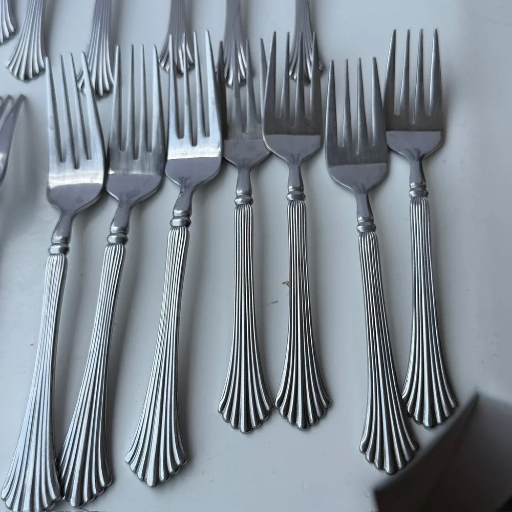Vintage Noritake Thai Airways Flatware‎ Lot Sherlock Holmes Spoon B-9